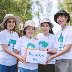 สกรีนเสื้อกิจกรรม สกรีนหน้า-หลัง GH402