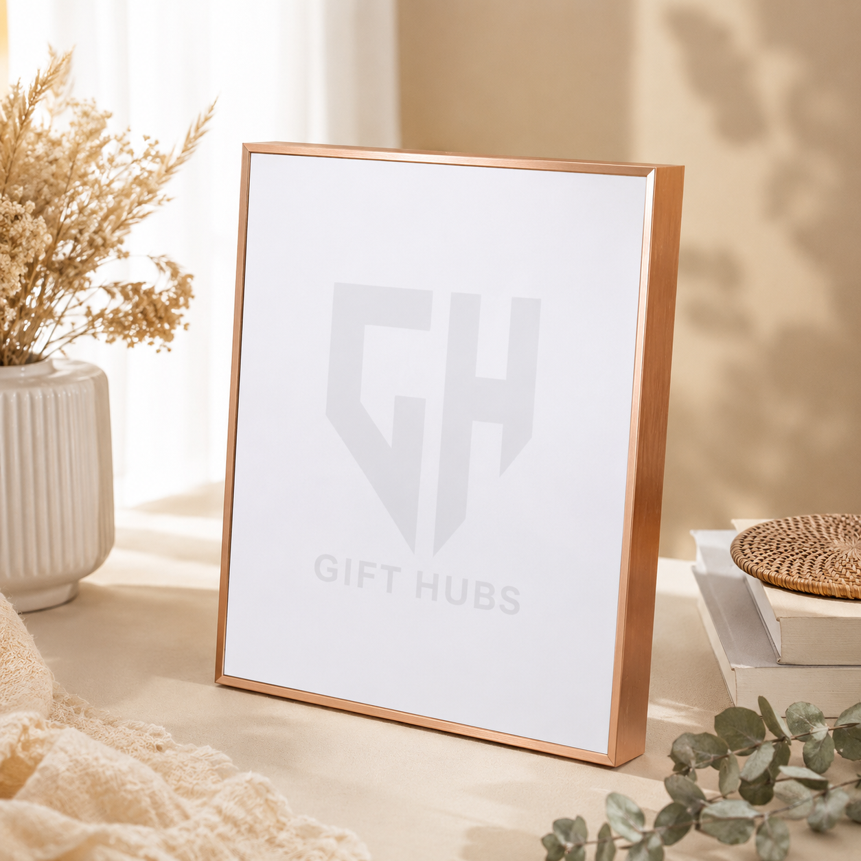สกรีนกรอบรูปอลูมิเนียม GiftHUBS ภาพถ่ายคมชัด สีสด