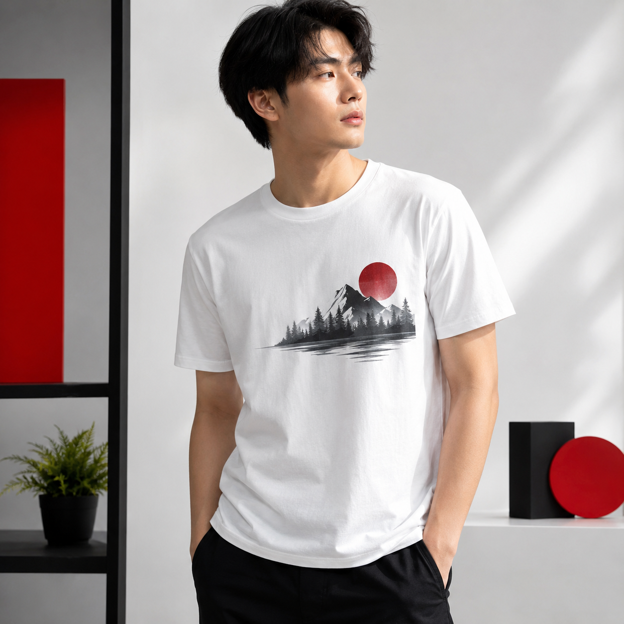 เสื้อคอตตอน สกรีน 1 ด้าน เนื้อนุ่ม ใส่สบาย สำหรับเสื้อบริษัท เสื้อทีม และเสื้อกิจกรรม GiftHUBS