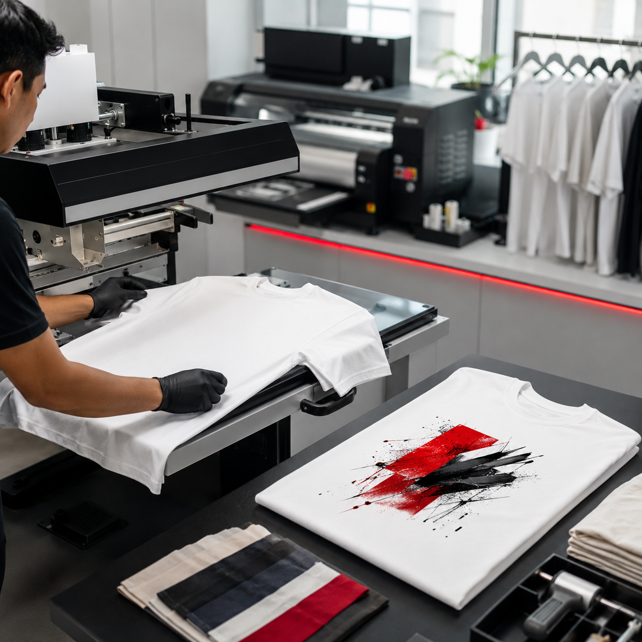 ขั้นตอนเริ่มผลิตสินค้าสั่งทำ GiftHUBS ตามรายละเอียดที่ลูกค้ายืนยัน