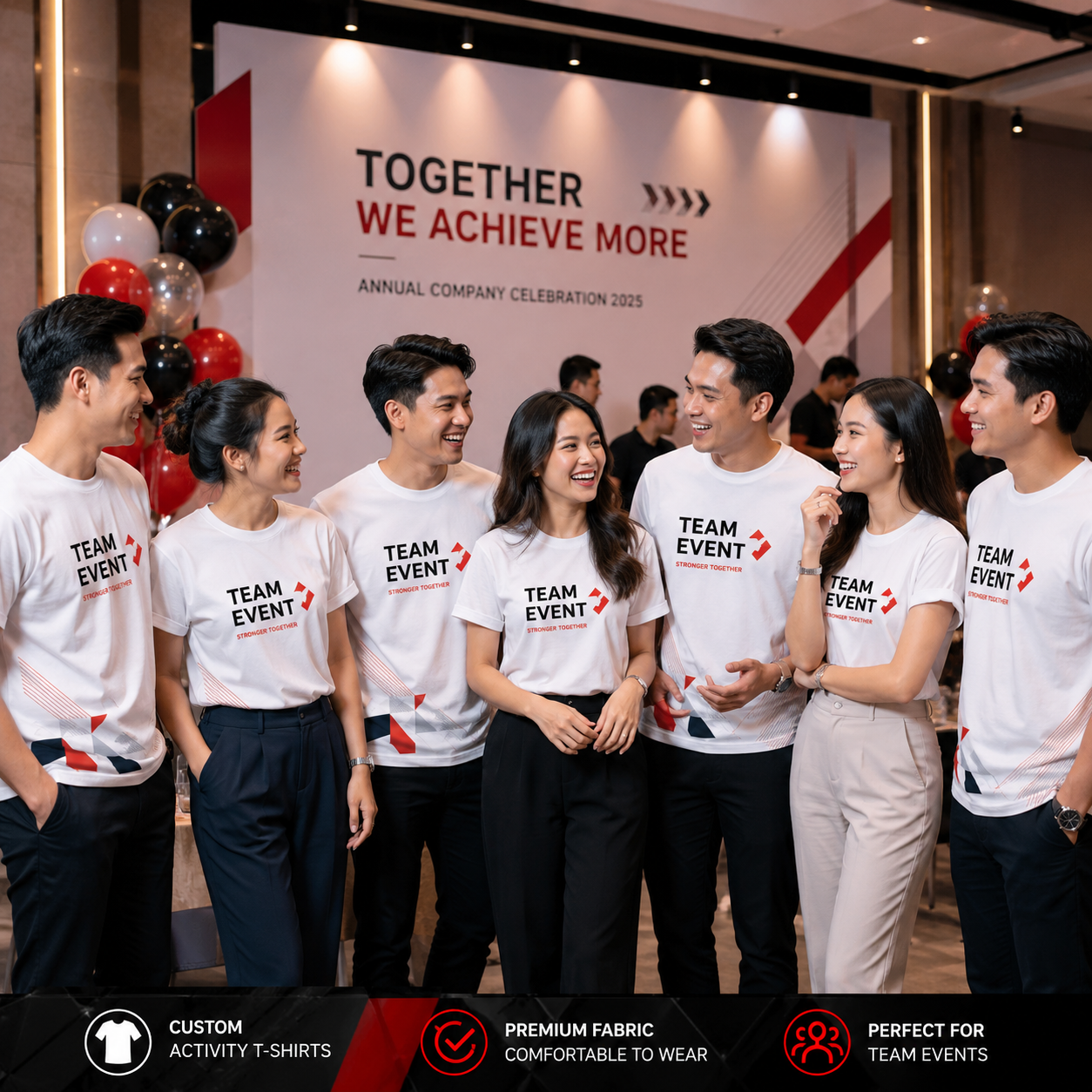 สกรีนเสื้อกิจกรรม GiftHUBS