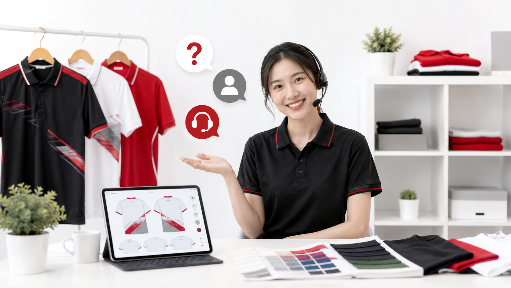 คำถามที่พบบ่อยเกี่ยวกับเสื้อกิจกรรม GiftHUBS พร้อมคำแนะนำเรื่องแบบ โลโก้ สีเสื้อ และราคาก่อนสั่งผลิต