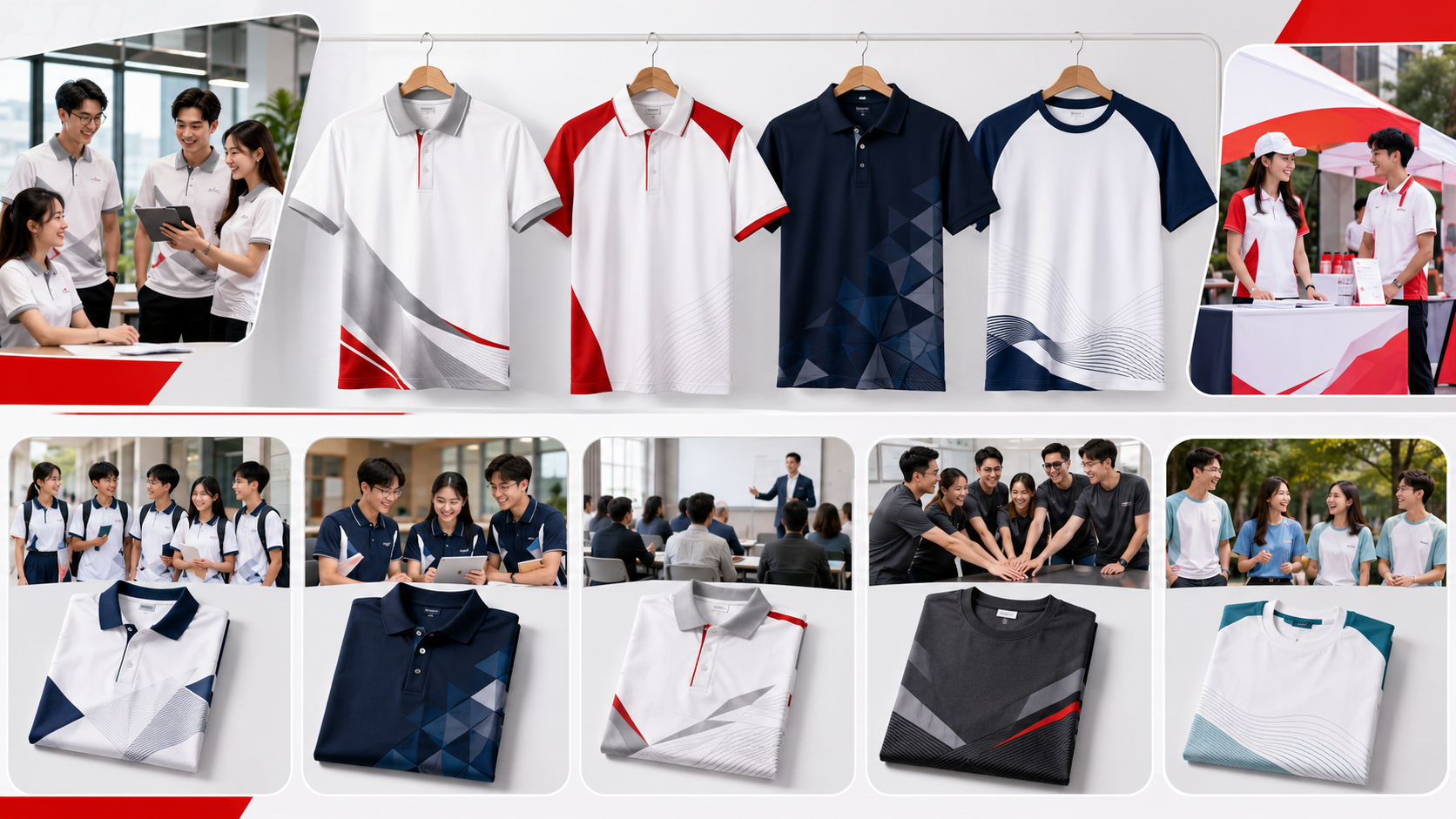 เสื้อกิจกรรม GiftHUBS เหมาะกับงานบริษัท งานอีเวนต์ งานโรงเรียน งานสัมมนา งานทีมบิวดิ้ง และกิจกรรมกลุ่ม