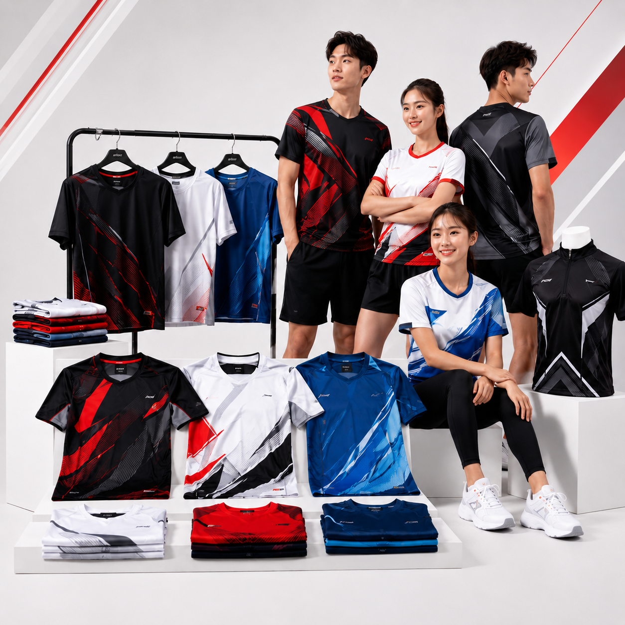 สกรีนเสื้อกีฬา GiftHUBS ใส่สบาย เหมาะกับทีมกีฬาและกิจกรรมกลางแจ้ง