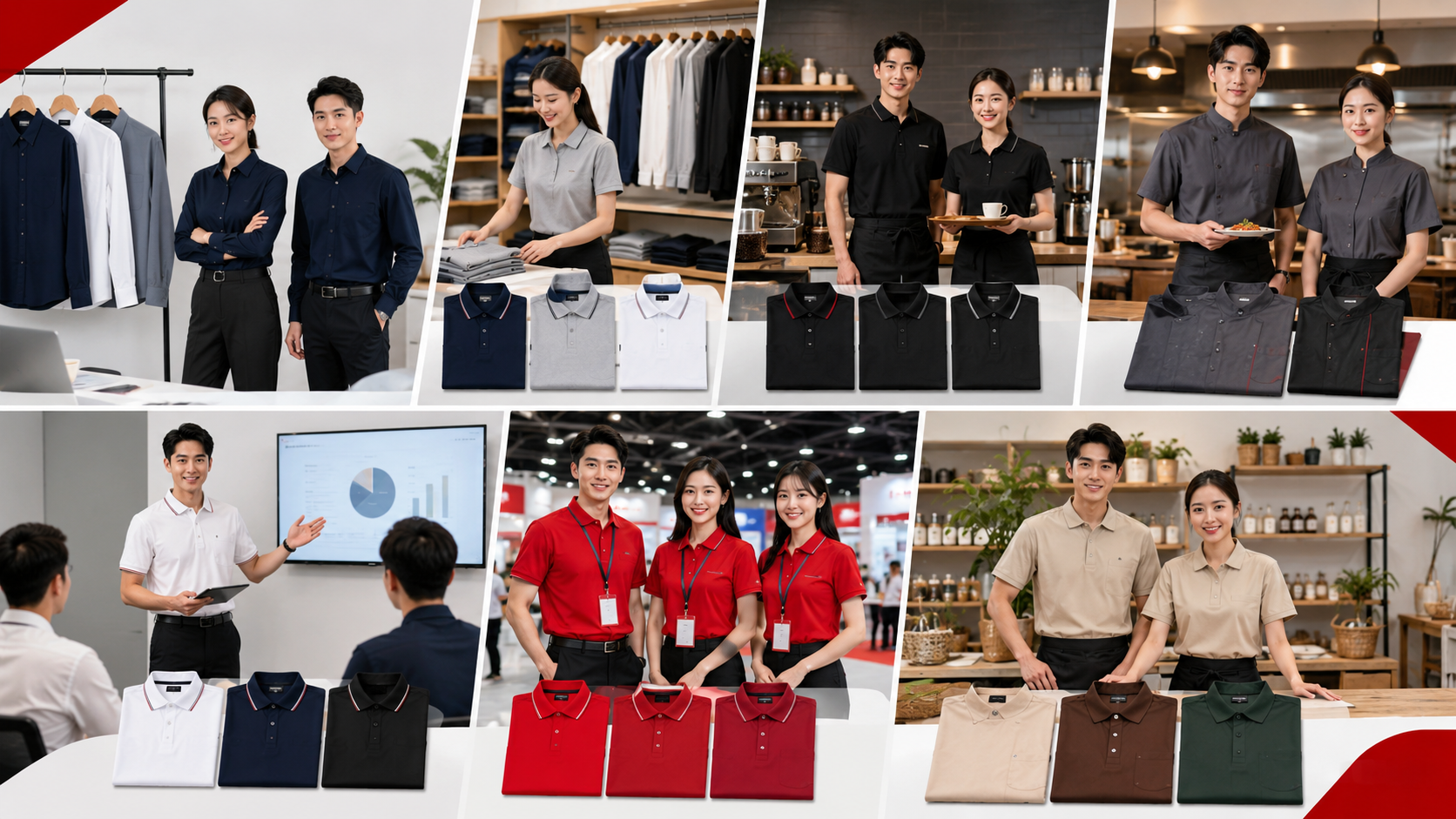 เสื้อพนักงาน GiftHUBS เหมาะกับบริษัท ร้านค้า คาเฟ่ ร้านอาหาร ทีมขาย ทีมอีเวนต์ และธุรกิจเริ่มต้น